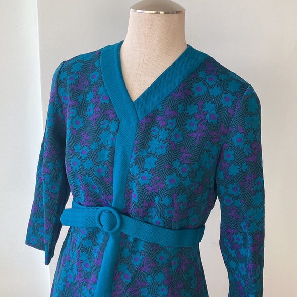 Vintage Tan Jay two piece skirt set - Picture 3 of 7